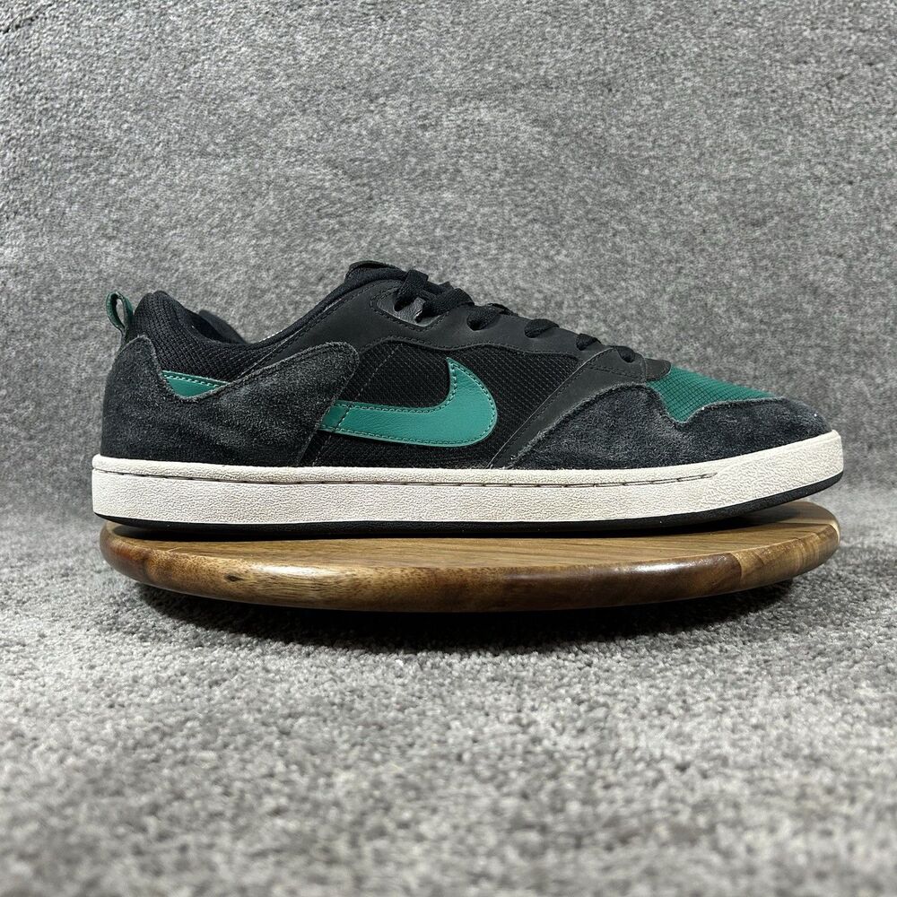 Nike SB Alleyoop CJ0882-007 Mens Size 14 Mystic Green Black Skate Shoes Used